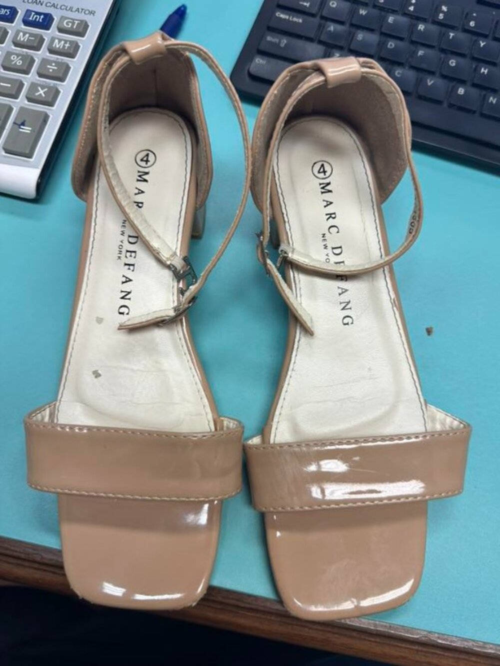 Size 4 Marc Defang "Lilly" Low Heels